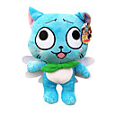 relleno toyinspired por fairy tail feliz azul de pelaje felino