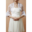 Mezza Rayon Campana manica sera / wrap matrimonio / Giacca con ricamo