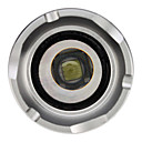 Waterproof Sporty Double Movement Analog - Digital Stop Watch with Night Light (White)