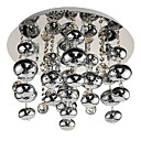 160W luce moderna in rilievo Montaggio a incasso con 8 luci G4 in Design acciaio inox