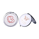 Personalized Chrome Mirror Favor - Hearts