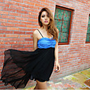 Vestido de mujer Correa Colorblock