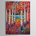 Hand geschilderd olieverfschilderij Landschap Bos 1303-LS0259