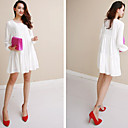 Damen A-Linie Kleid