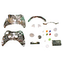 Vervanging Controller Case Shell voor XBOX 360 (Branch Groen Camouflage)