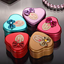 "Feliz casamento" Tin favor Metal Com Bowkont - Conjunto de seis (mais cores)