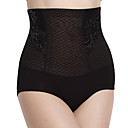 High Waist Chinlon With Jacquard Shapewear Brief
