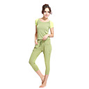Cotton Yoga Vêtements Outfit Dance Top and Bottom Pour Femmes