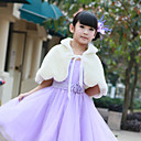 Flower Girl's Faux Fur Avond / bruiloft sjaal