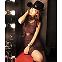 Women's Open Back Lace Bodycon Dress