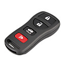 4-Botones Carcasa teclas del control remoto para Nissan Tiida, Sylphy