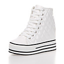 Cuero Plataforma Plataformas tacón alto con los zapatos con cordones de fiesta / noche (más colores)