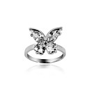 Platinum Fashion Alloy zircon cubique anneau