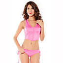 Femmes Rose cool Zipper Club Wear (Bust :86-102cm Tour de taille :58-79 Hanches :90-105cm)