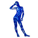 Light Through the Clouds Velvet Full Body Patterned Zentai