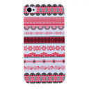 Flor Stripe Pattern Hard capa protetora para iPhone 4/4S