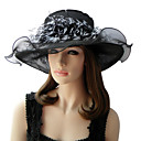 Beautiful Organza With Feather Special Occasion Hats