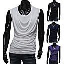 Mannen effen kleur Mouwloos T-shirt