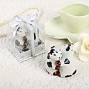 Cute Cow Shaped Ceramic Salt & Pepper Shakers