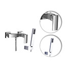 Contemporary Tub Shower Faucet with Hand Shower