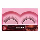 1 Pair Black Machine Made False Eyelashes YBK055
