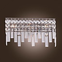 luzes de cristal luxuriantes de parede com 2 luzes