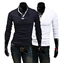Men's Thin Stijlvolle lange mouwen T-shirt