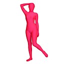 Rosa Lycra Spandex Unisex Zentai Full Body