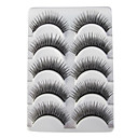 5 Pairs European Black False Eyelashes 904