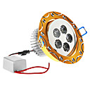 Dimmable 5W 450LM 6000-6500K Borda Luz Natural Branco Golden Lâmpada LED de teto (220V)