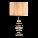 60W Lamp with Round K9 Crystal Table Slice