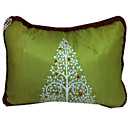 Arbre de Noël Broderie Coussin Couverture décoratif