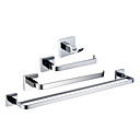 Hedendaagse messing chroom badkamer accessoire Sets