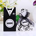 "Cherish" Bride & Groom caixa favor estilo (conjunto de 12)