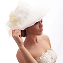 Bella Organza / raso forgiatura e Simulazione Fiori Matrimonio Sposa Cappello