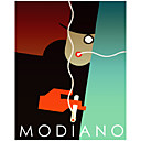 Printed Art Abstract Modiano Cig by Vintage Apple Collection