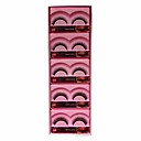 10 Pair Black Machine Made False Eyelashes YBK045
