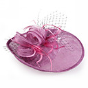 Incredibile lino con piuma Cappelli Occasioni speciali (altri colori)