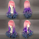 Pink and Purple and Blue Gradient 65cm Sweet Lolita Wig