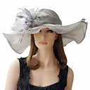 Bella Lino con piuma Cappelli Occasioni speciali (altri colori)