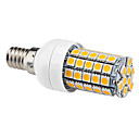 E14 6W 59x5050SMD 540lm 2800-3500K Warm White Light LED Corn Birne (220-240V)