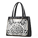 Bolsa Vintage Print Negro-blanco