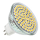 MR16 3,5 W 80x3528SMD 300lm 2800-3300K luz blanca cálida Bombilla LED Spot (12 V)