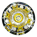 1W Artistieke Led inbouw DYC006 in Floral Ontwerp van het Kristal voor Veranda / Corridor / Aisle
