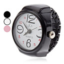 Unisex legering analoge quartz Ring horloge (verschillende kleuren)
