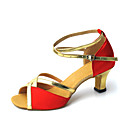Women's Satin Upper Latin / Ballroom Dance Shoes (More Colors)