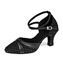 Camoscio cinturino alla caviglia Tomaia di Donna Moderna / Ballroom Dance Shoes con strass (altri colori)