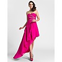 A-line Sweetheart Knee-length Chiffon Cocktail Dress
