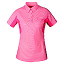Dames Sneldrogend Polo T-shirts (Roze)