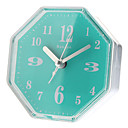 3.3 "Octagon Analog Desktop Alarm Clock (colore casuale, 1xAA)